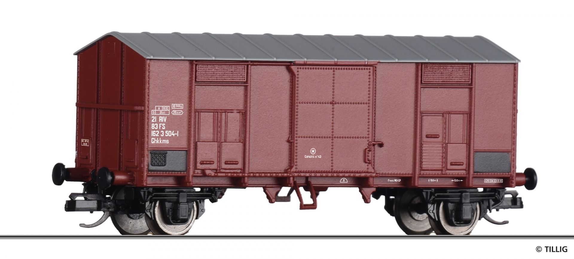14892 | Gedeckter Güterwagen FS