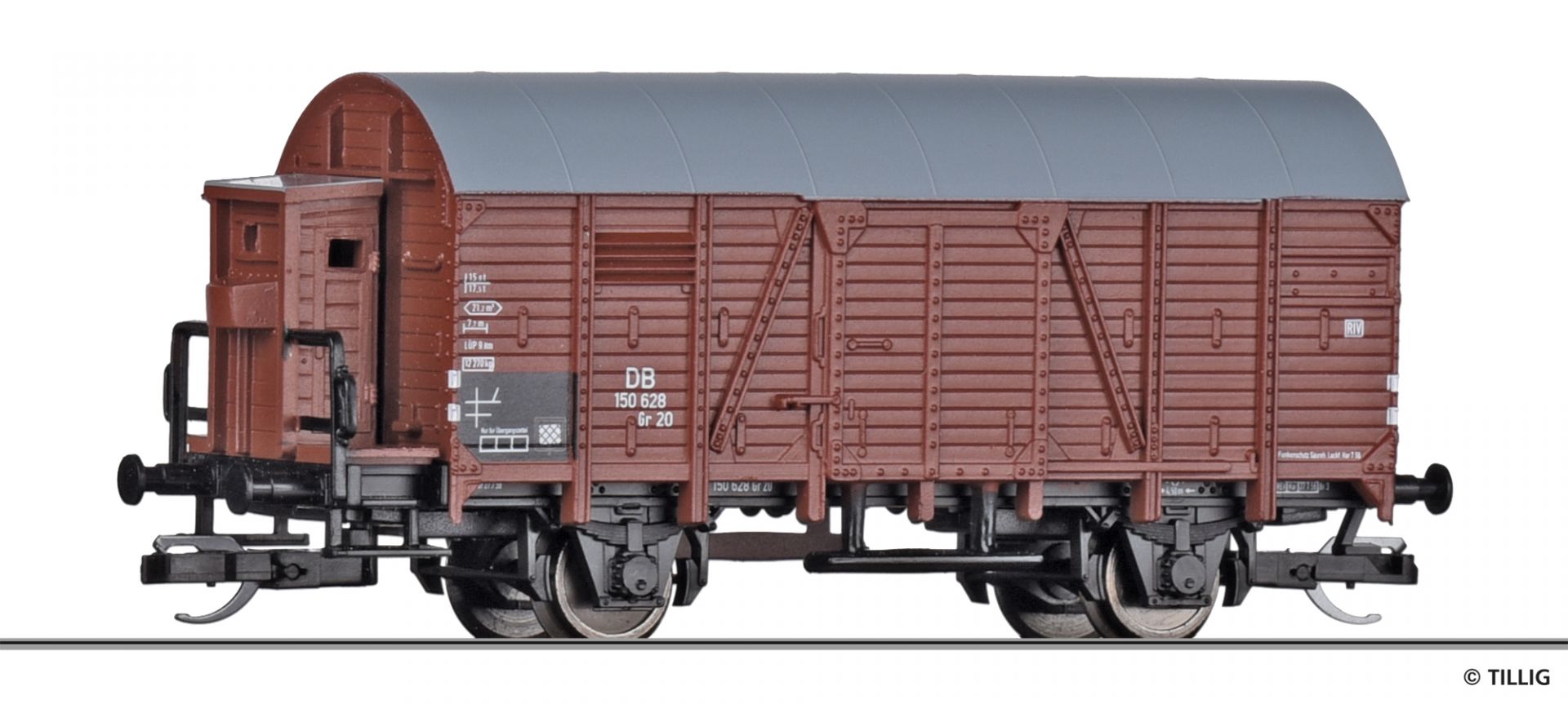 17122 | Gedeckter Güterwagen DB
