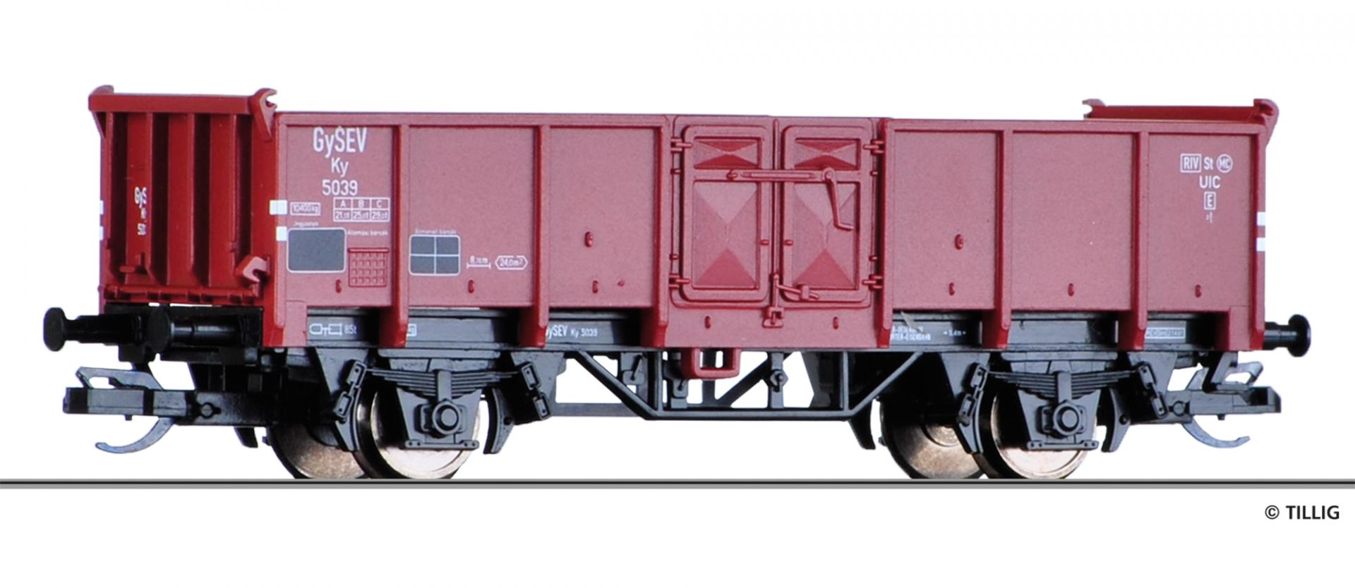 17256 | Offener Güterwagen GYSEV -werksseitig ausverkauft-
