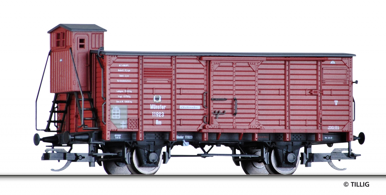 17351 | Gedeckter Güterwagen KPEV -werksseitig ausverkauft-