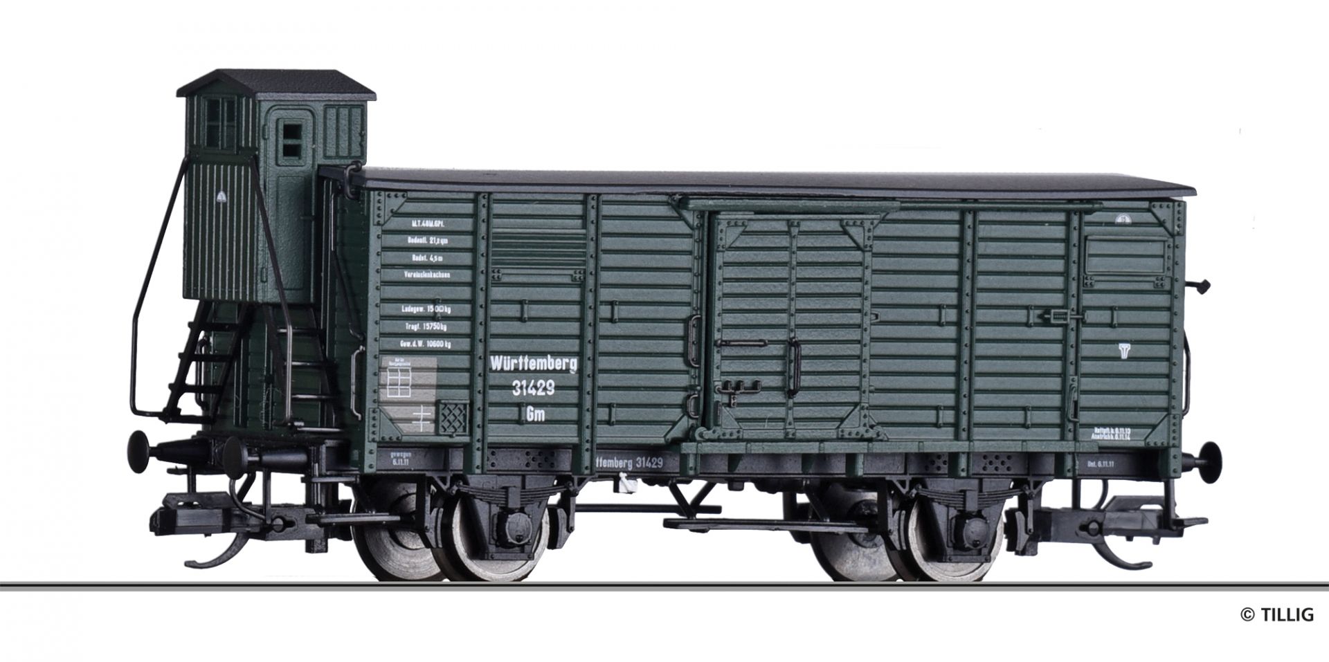 17397 | Gedeckter Güterwagen K.W.St.E.