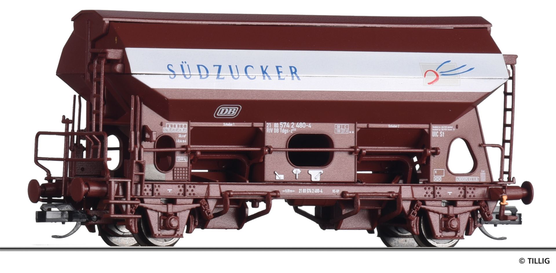 17563 | Schwenkdachwagen „Südzucker“ DB