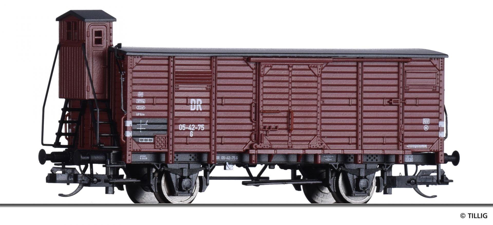 17927 | Gedeckter Güterwagen DR