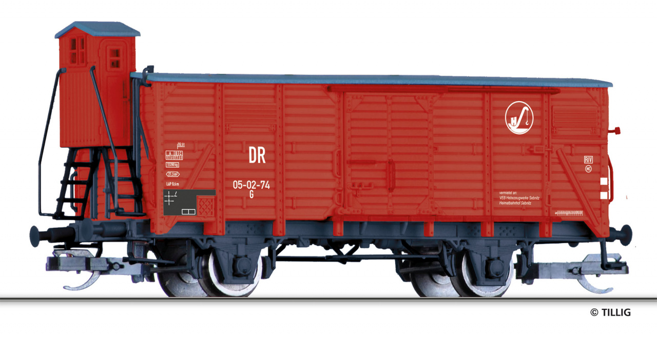 501643 | Gedeckter Güterwagen DR -werksseitig ausverkauft-