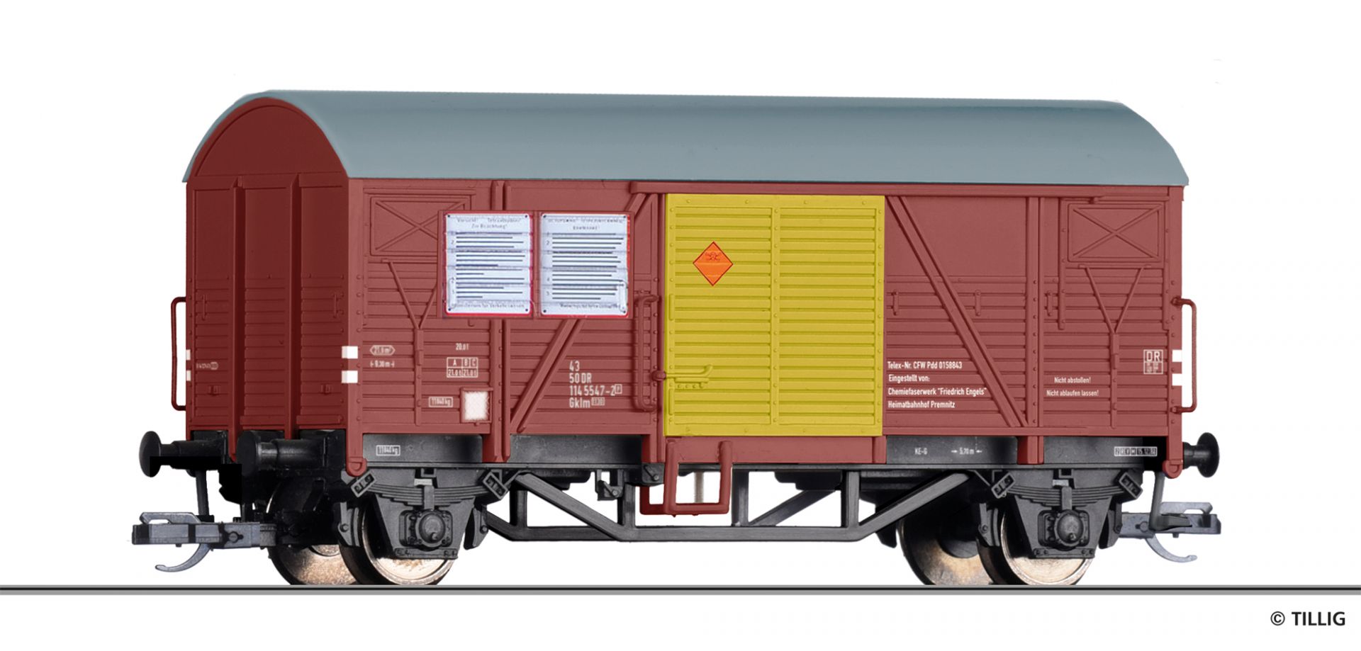 502270 | Gedeckter Güterwagen DR