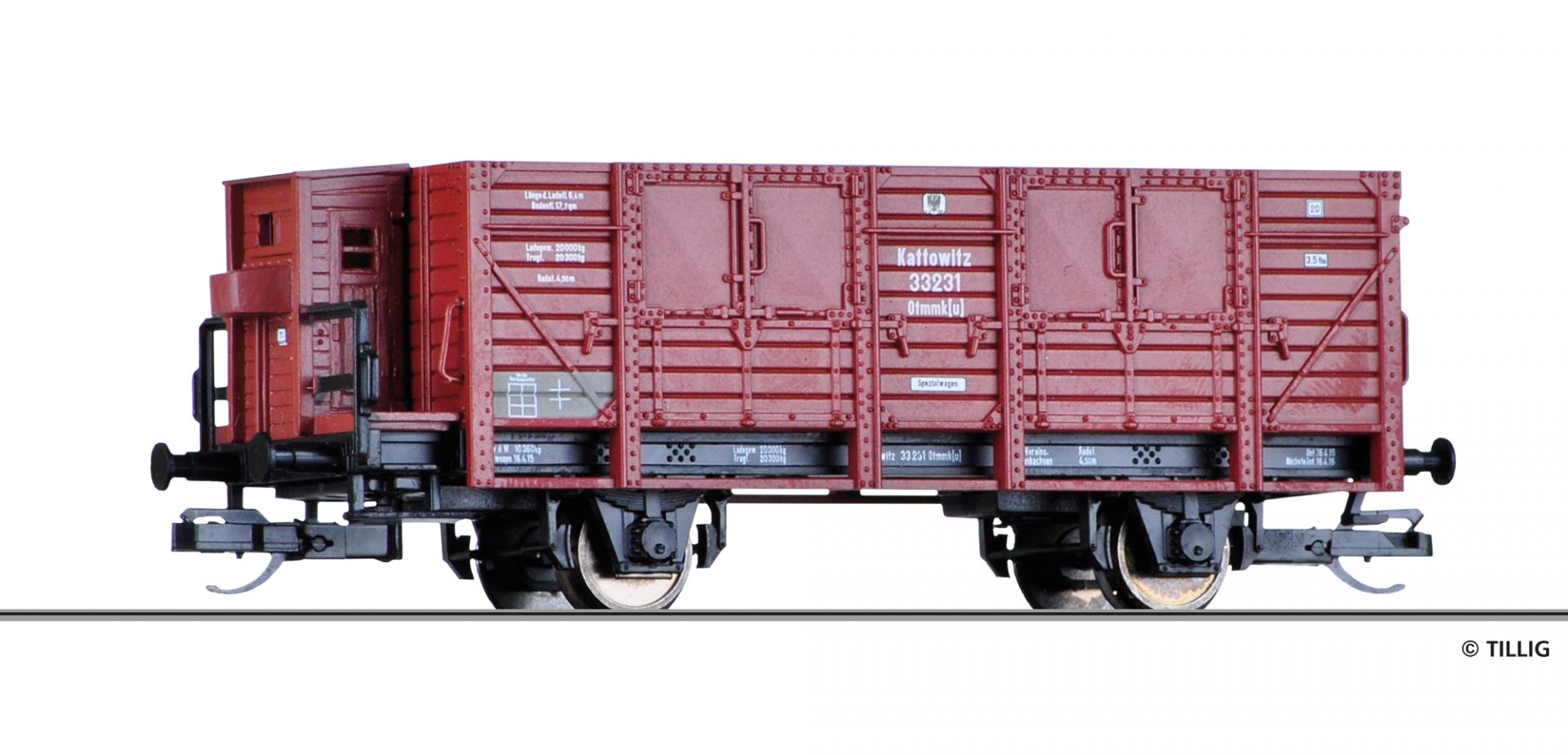 502498 | Offener Güterwagen K.P.E.V.