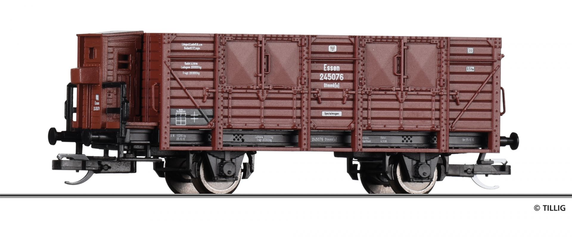 502498 | Offener Güterwagen K.P.E.V.