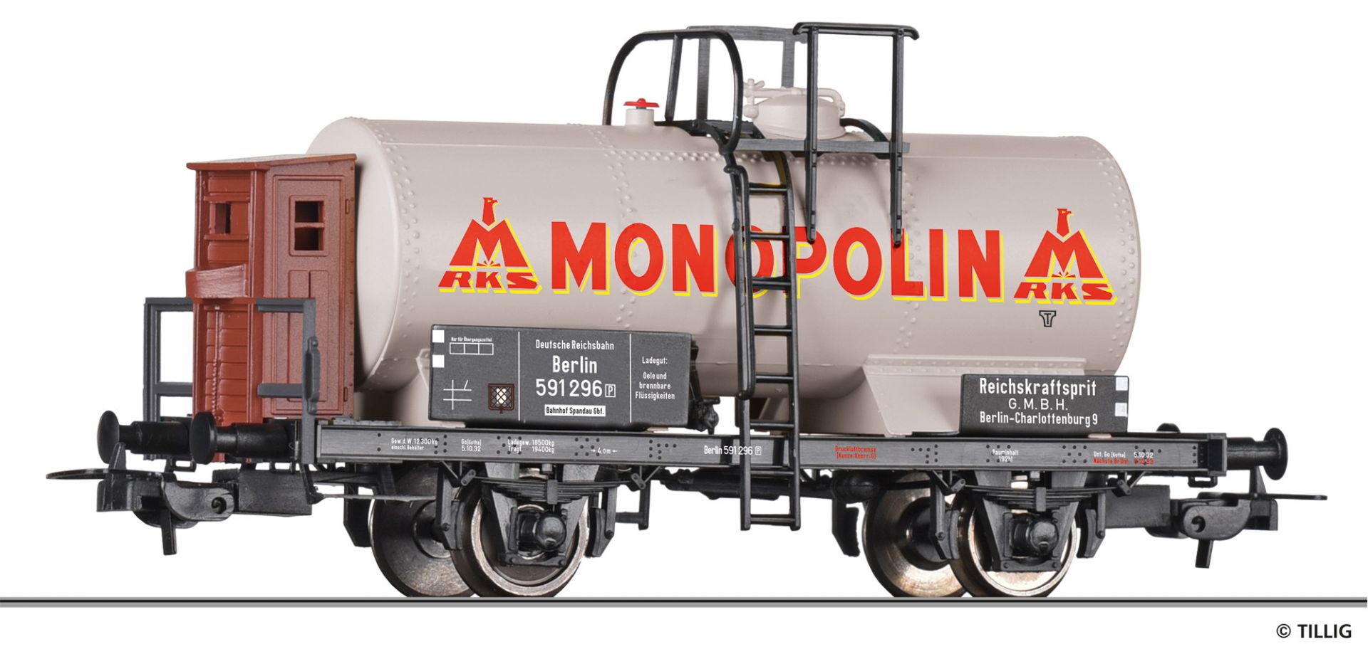 77078 | Tank car Reichskraftsprit GmbH