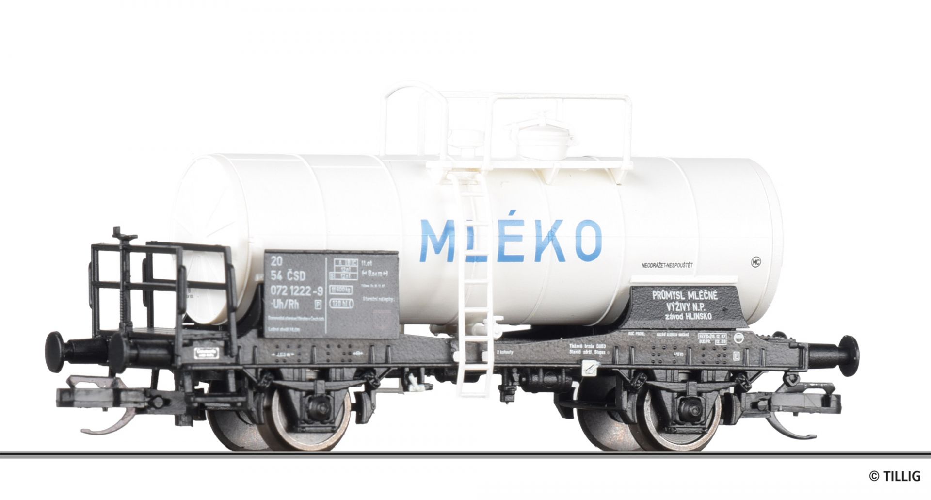 95363 | Kesselwagen Uh „Mleko“ ČSD