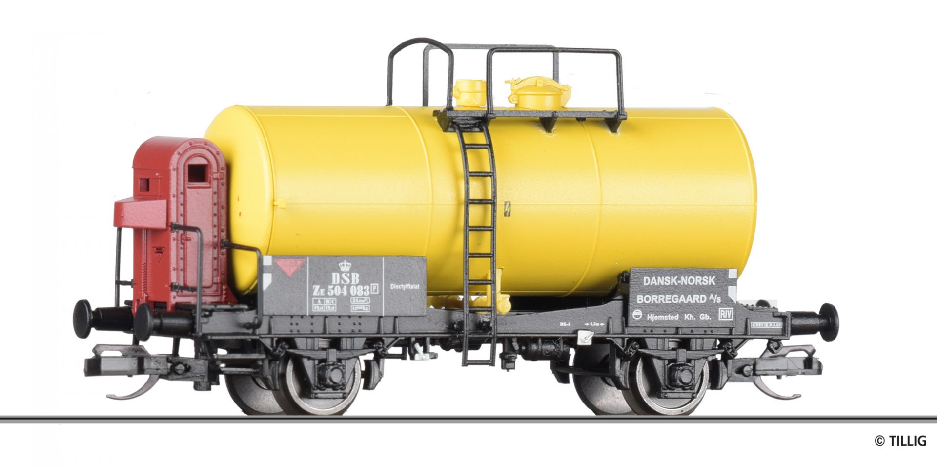 95364 | Kesselwagen Ze „Dansk-Norsk Borregaard“, DSB
