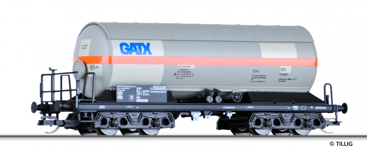 15008 | Gaskesselwagen GATX -werksseitig ausverkauft-