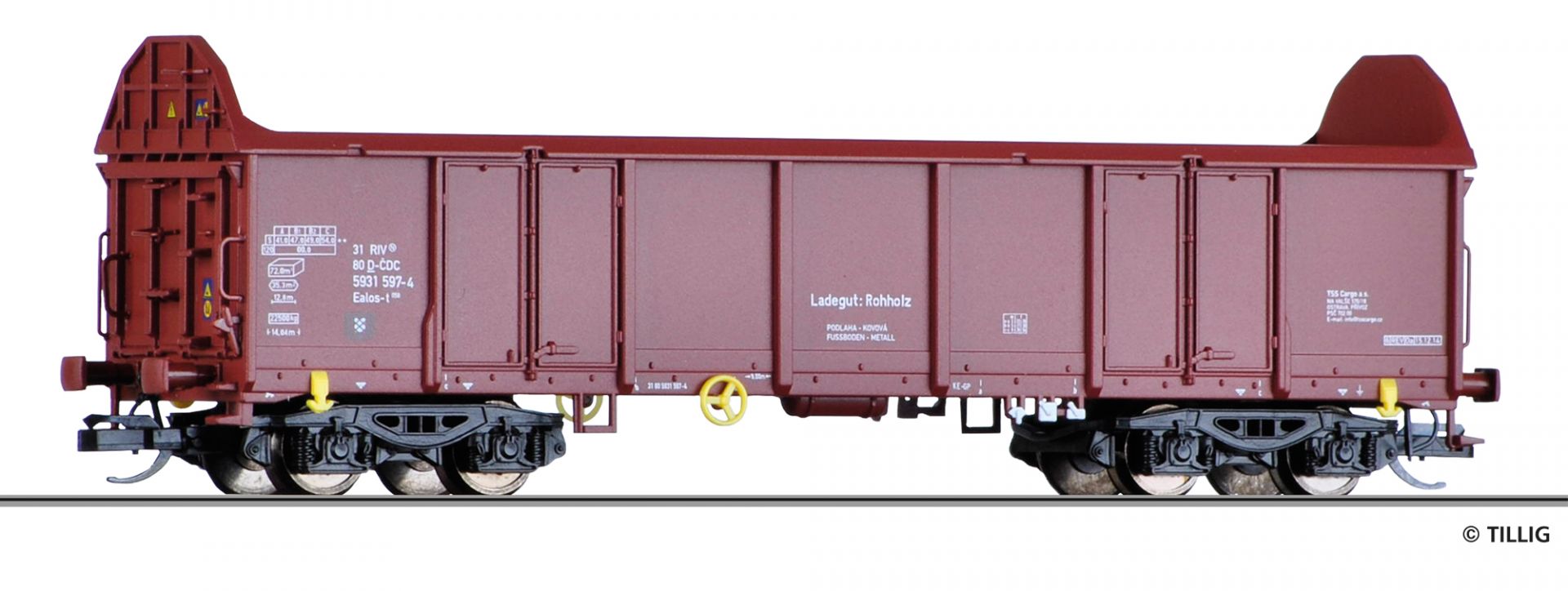 15274 | Offener Güterwagen CD -werksseitig ausverkauft-