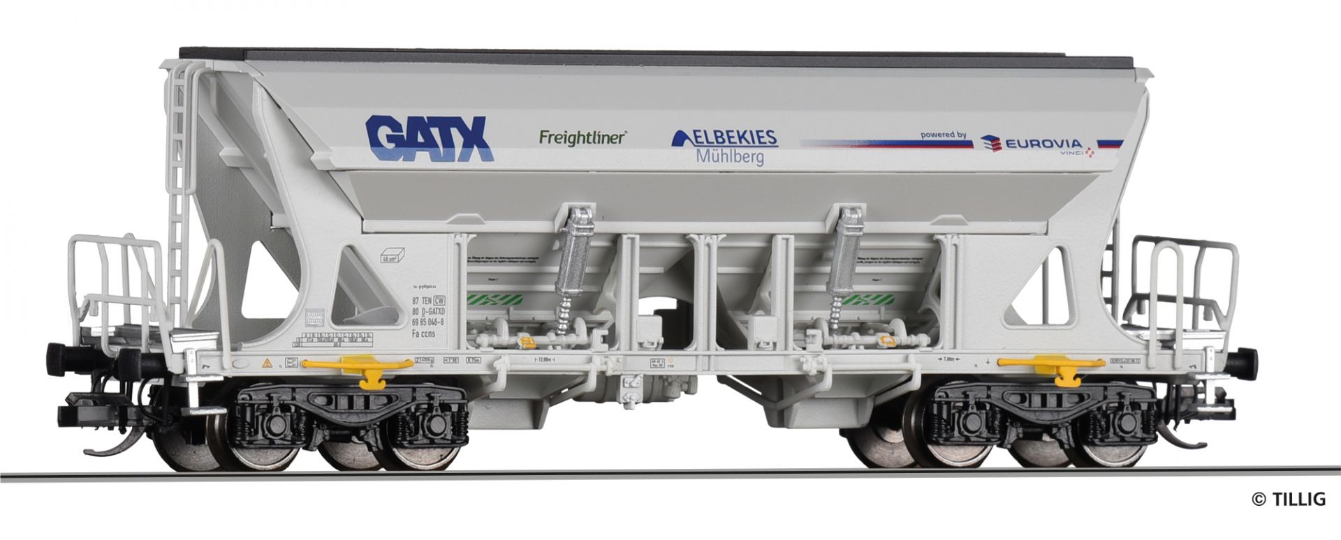 15330 | Selbstentladewagen GATX / Eurovia / Freightliner