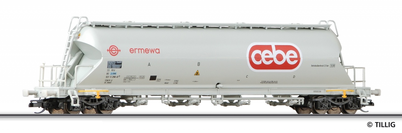 15492 | Staubbehälterwagen ERMEWA -werksseitig ausverkauft-