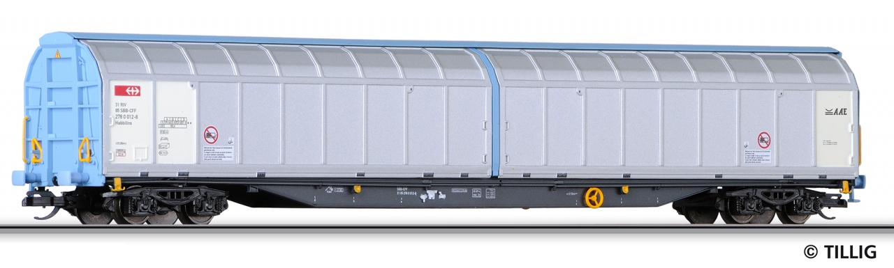15802 | Schiebewandwagen SBB -werksseitig ausverkauft-