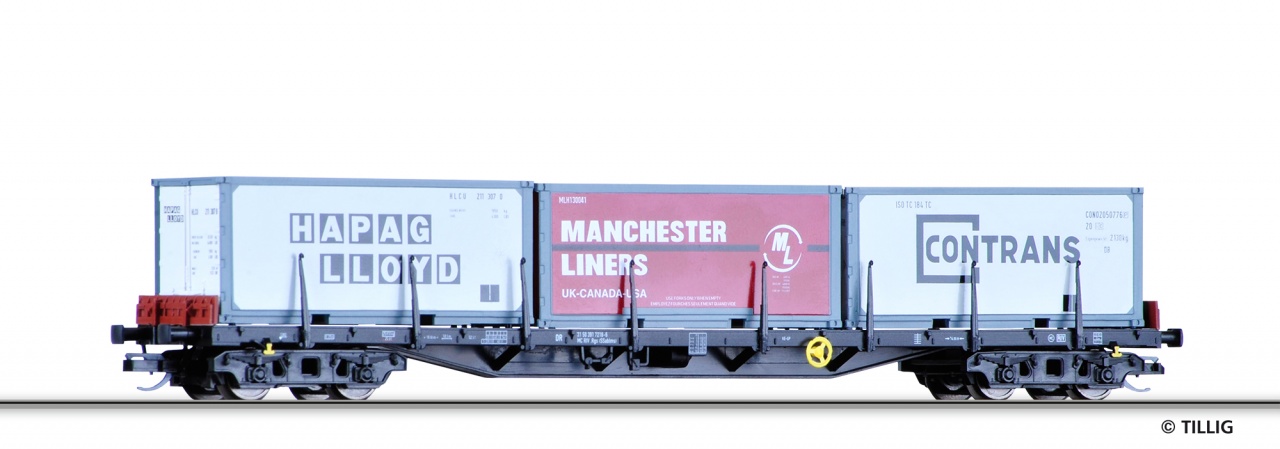 18102 | Containertragwagen DR -werksseitig ausverkauft-