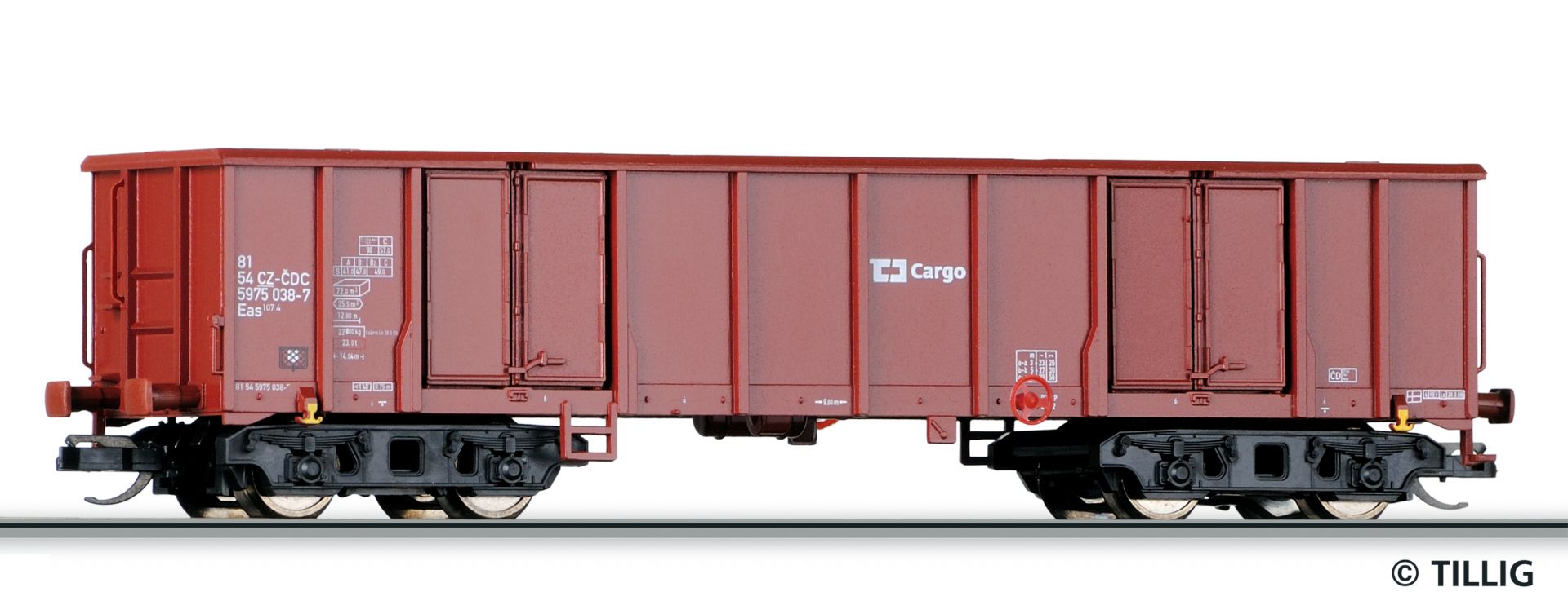 502566 | Offener Güterwagen Eas CD Cargo