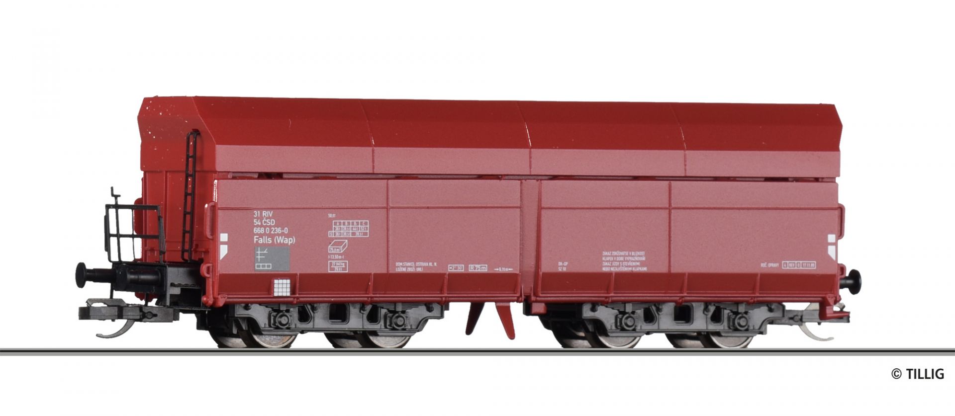 502569 | Hopper car Falls CSD