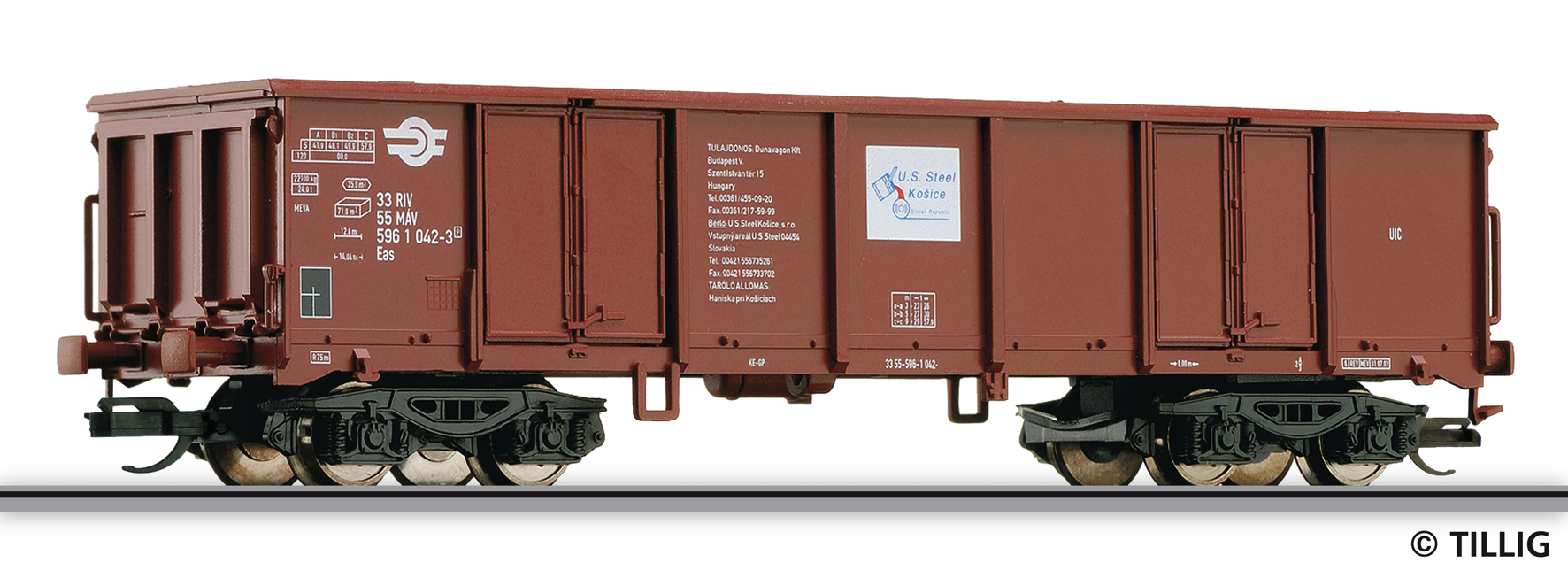 502570 | Offener Güterwagen Eas MAV