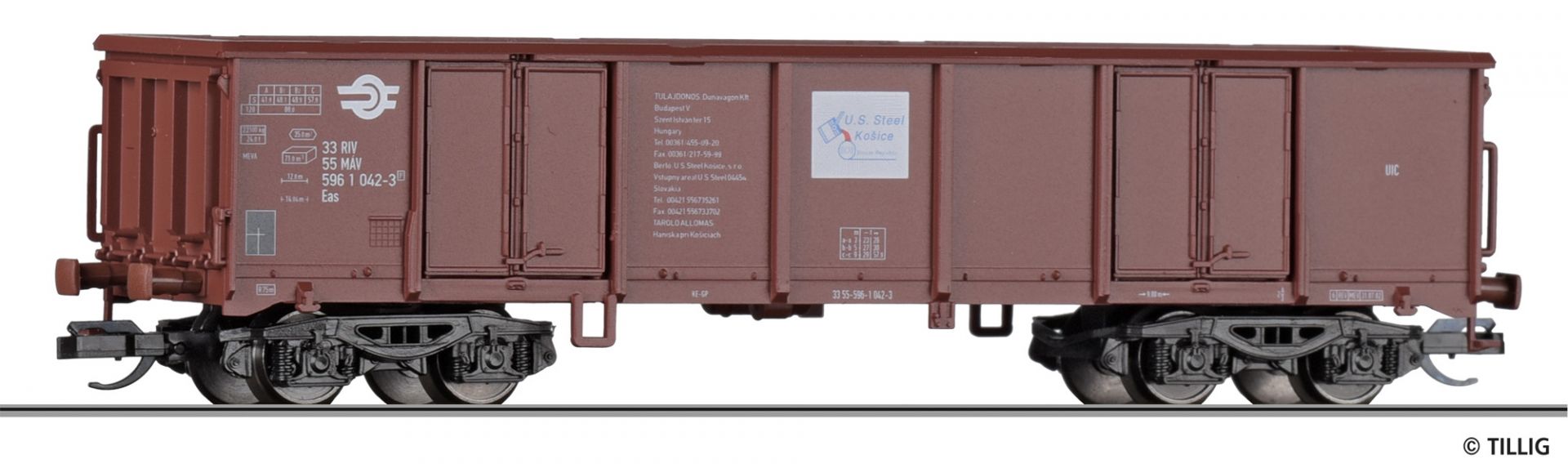 502570 | Offener Güterwagen Eas MAV
