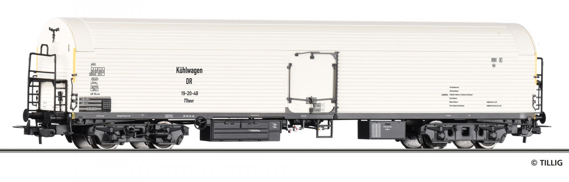 77092 | Eiskühlwagen TThevr der DR