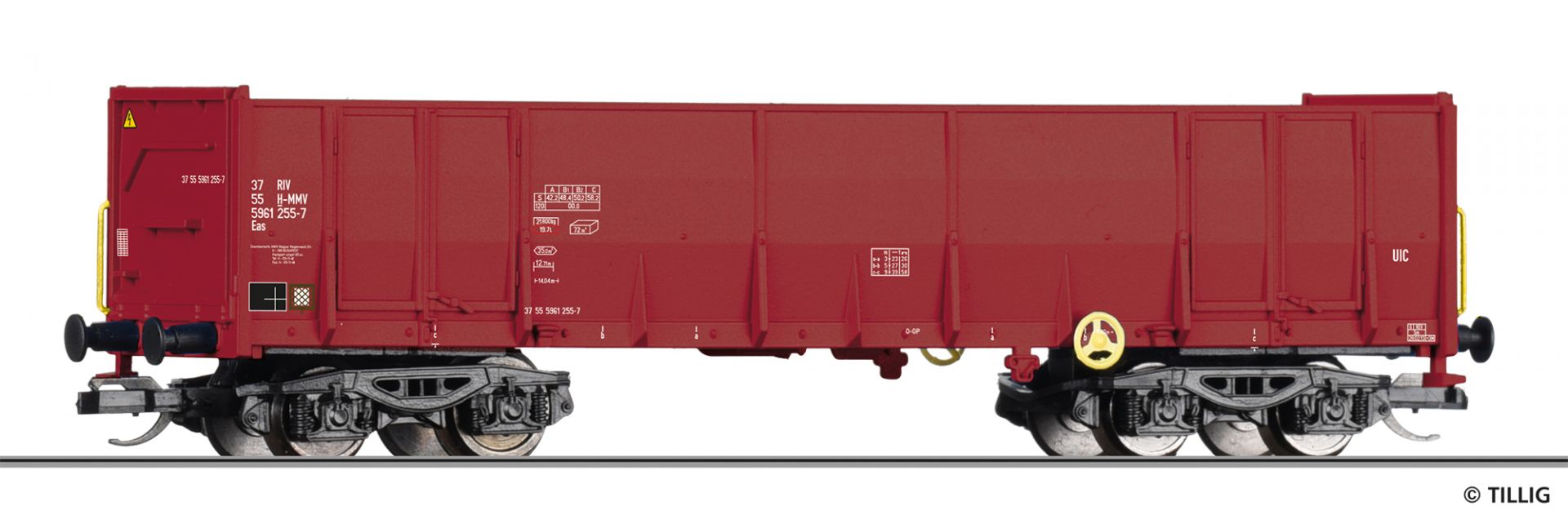 95070 | Offener Güterwagen Eas Magyar Magánvasút Zrt.