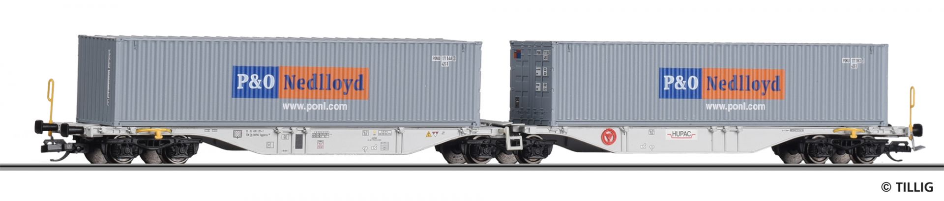 18068 | Containertragwagen HUPAC AG (CH)