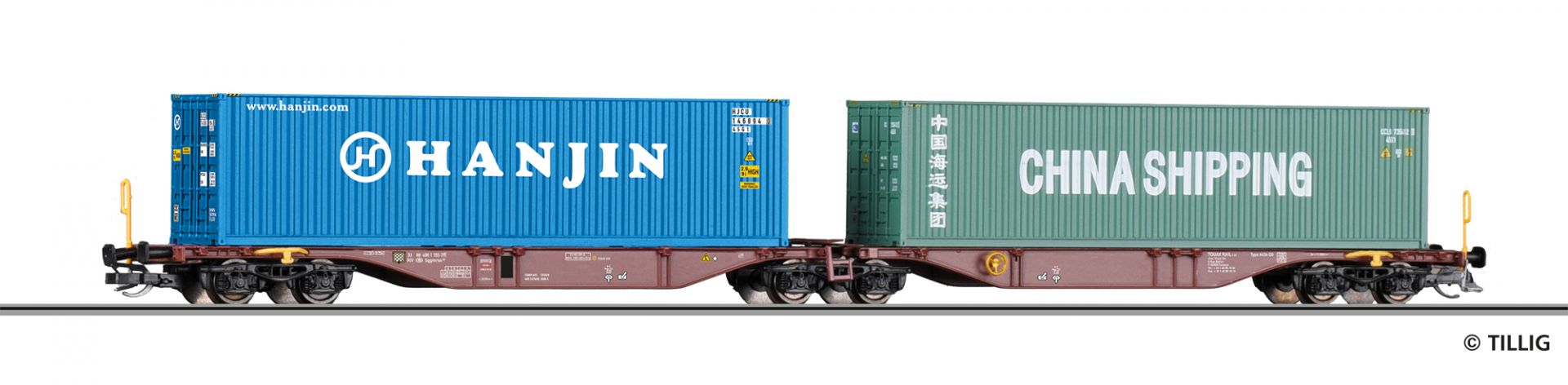 18072 | Containertragwagen SNCB