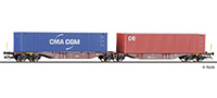 18080 | Containertragwagen Sggmrss 578.0 ČD Cargo