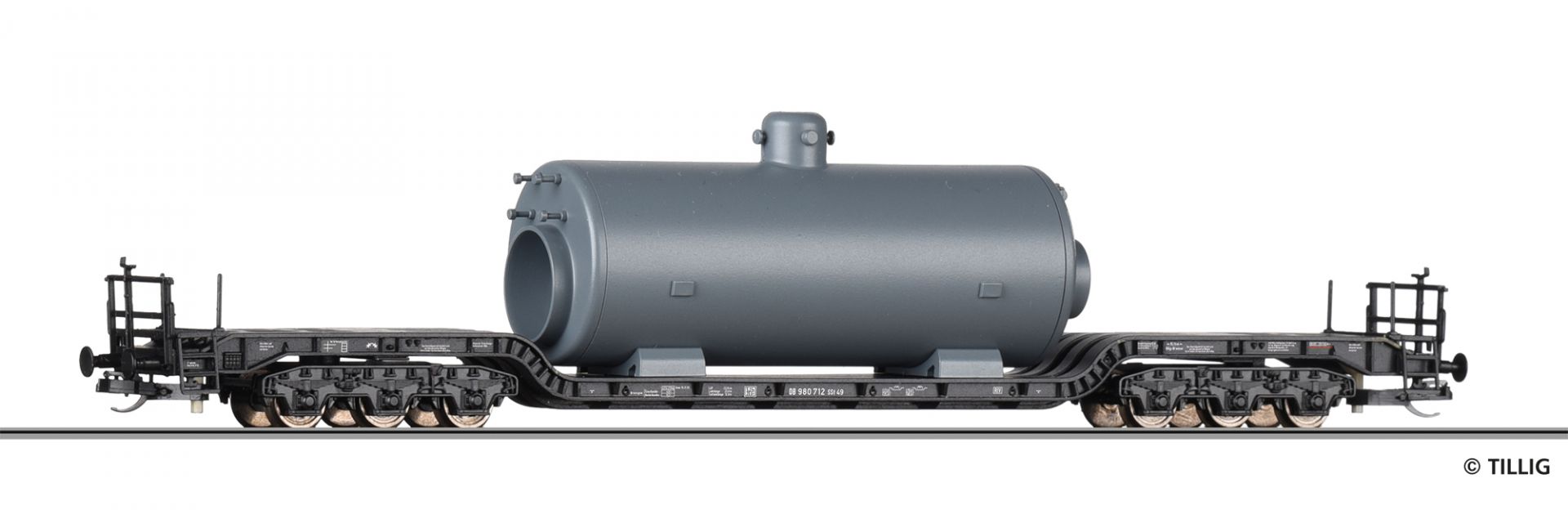 95017 | Low-loader wagon SSt 49 DB