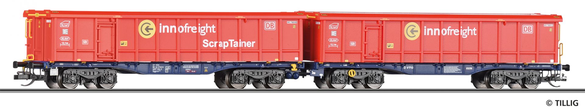 15081 | Container Car InnoWaggon VTG