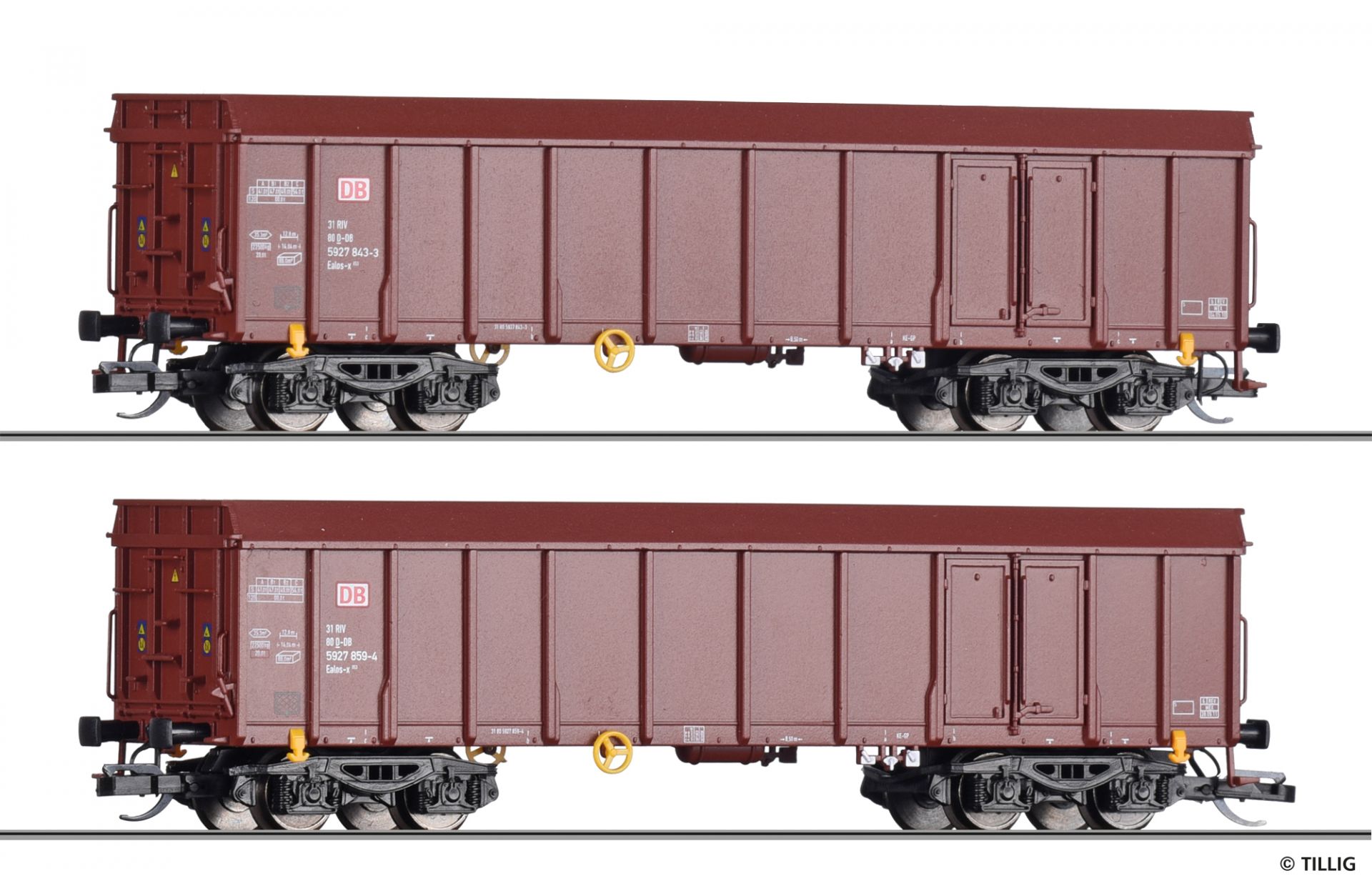 01037 | Freight car set DB AG 