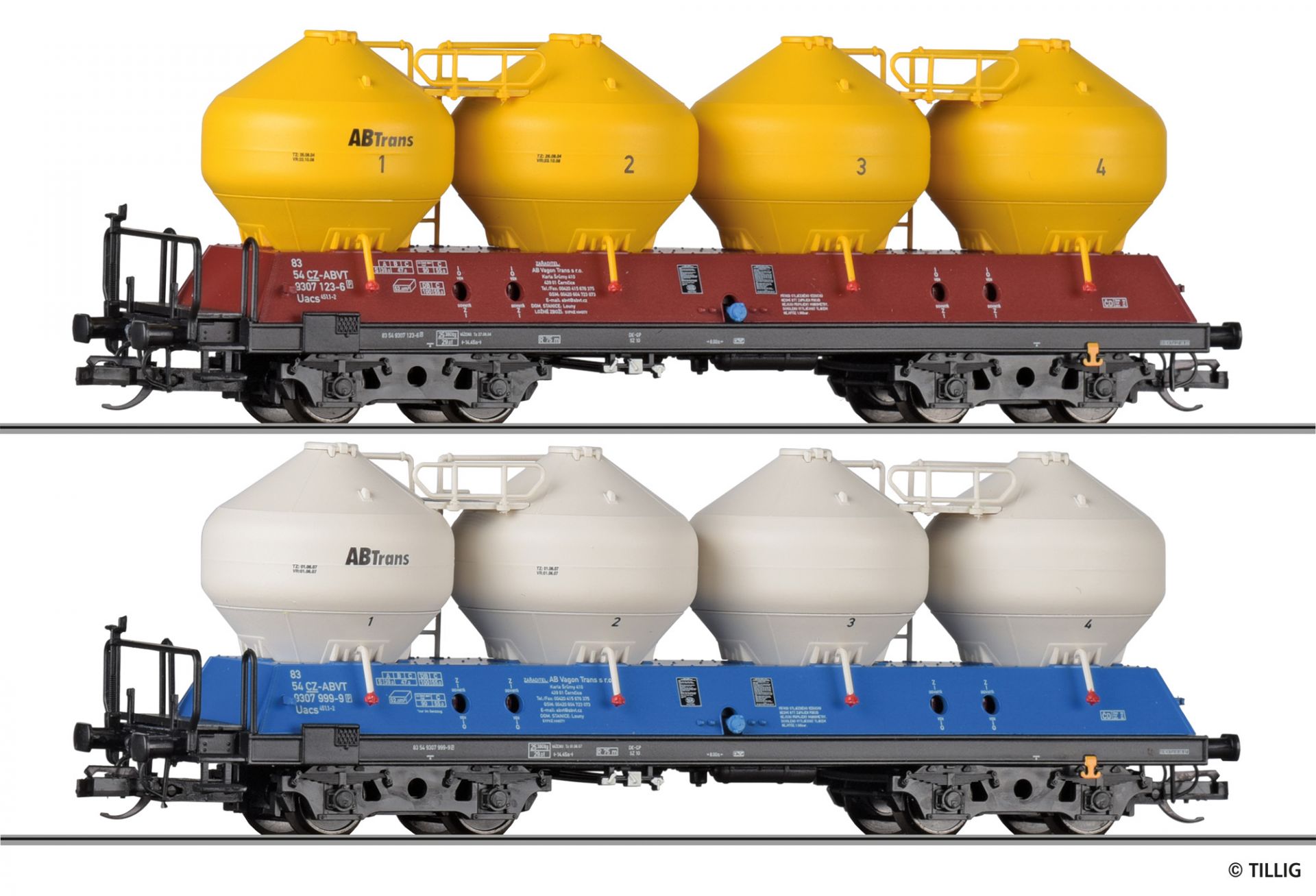 01117 | Freight car set AB Vagon Trans s.r.o.