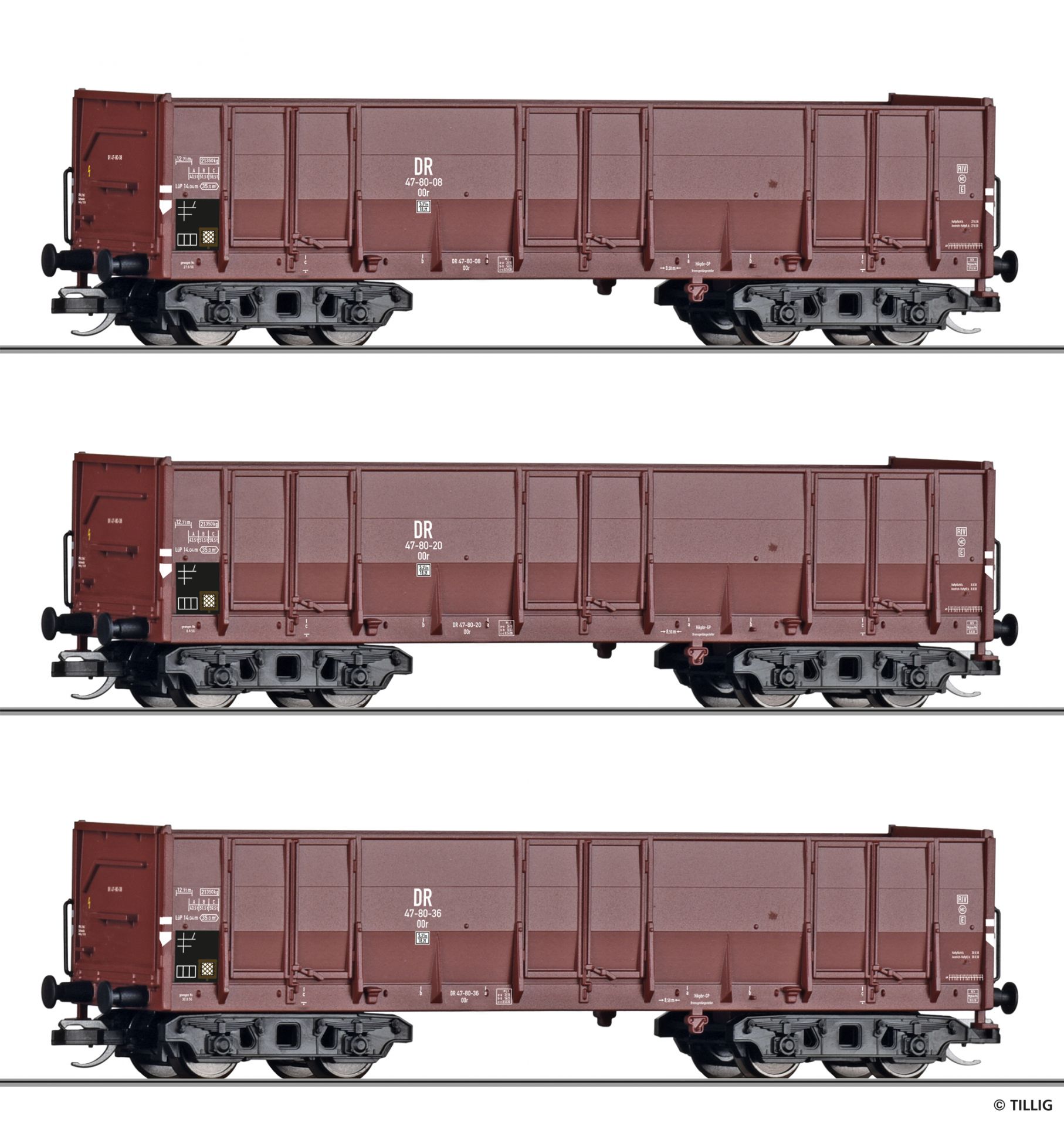 01141 | Freight car set of the DR