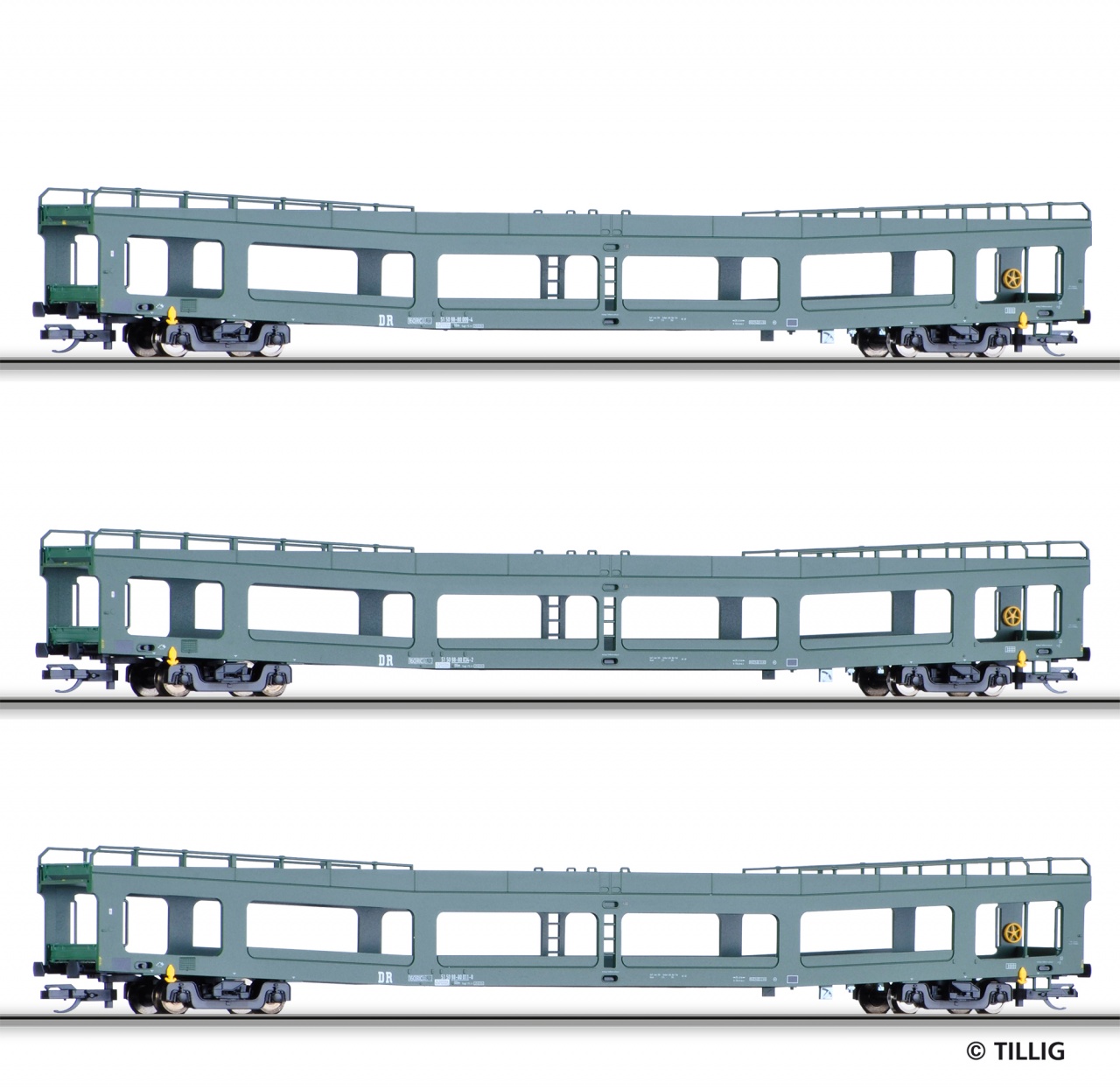 01636 | Autotransportwagen-Set DR -werksseitig ausverkauft-