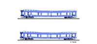 01641 | Double-deck car carrier set -sold out-