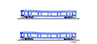 01641 | Double-deck car carrier set -sold out-