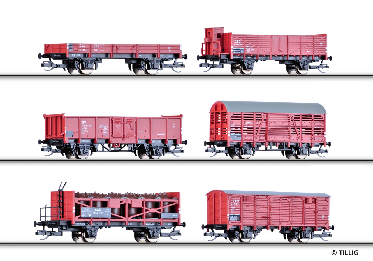 01645 | Güterwagenset CSD -werksseitig ausverkauft-