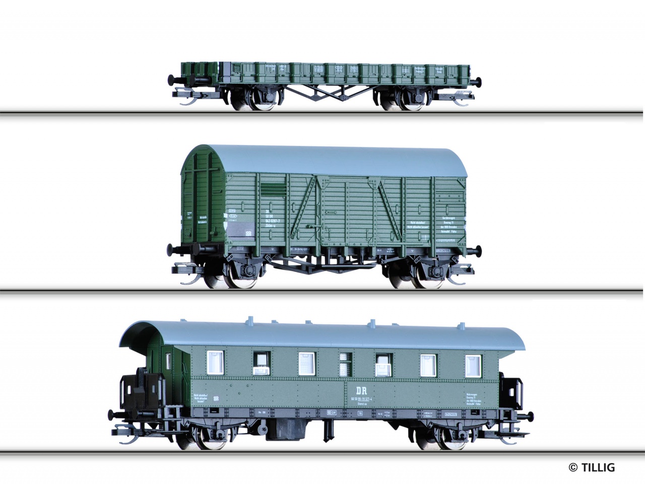 01705 | Güterwagenset DR -werksseitig ausverkauft-