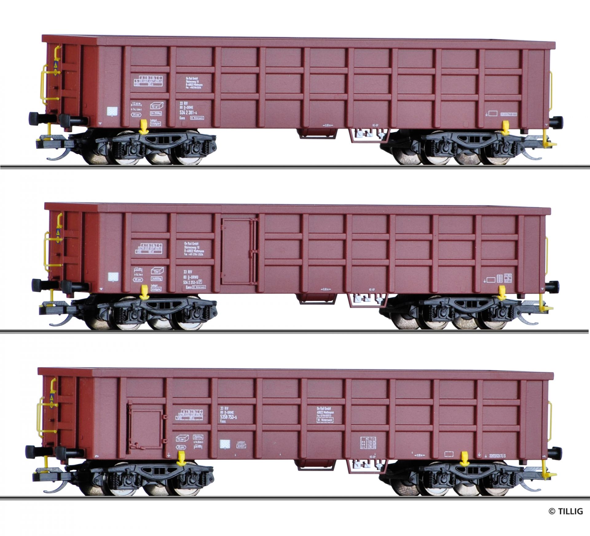01714 | Güterwagenset On Rail -werksseitig ausverkauft-