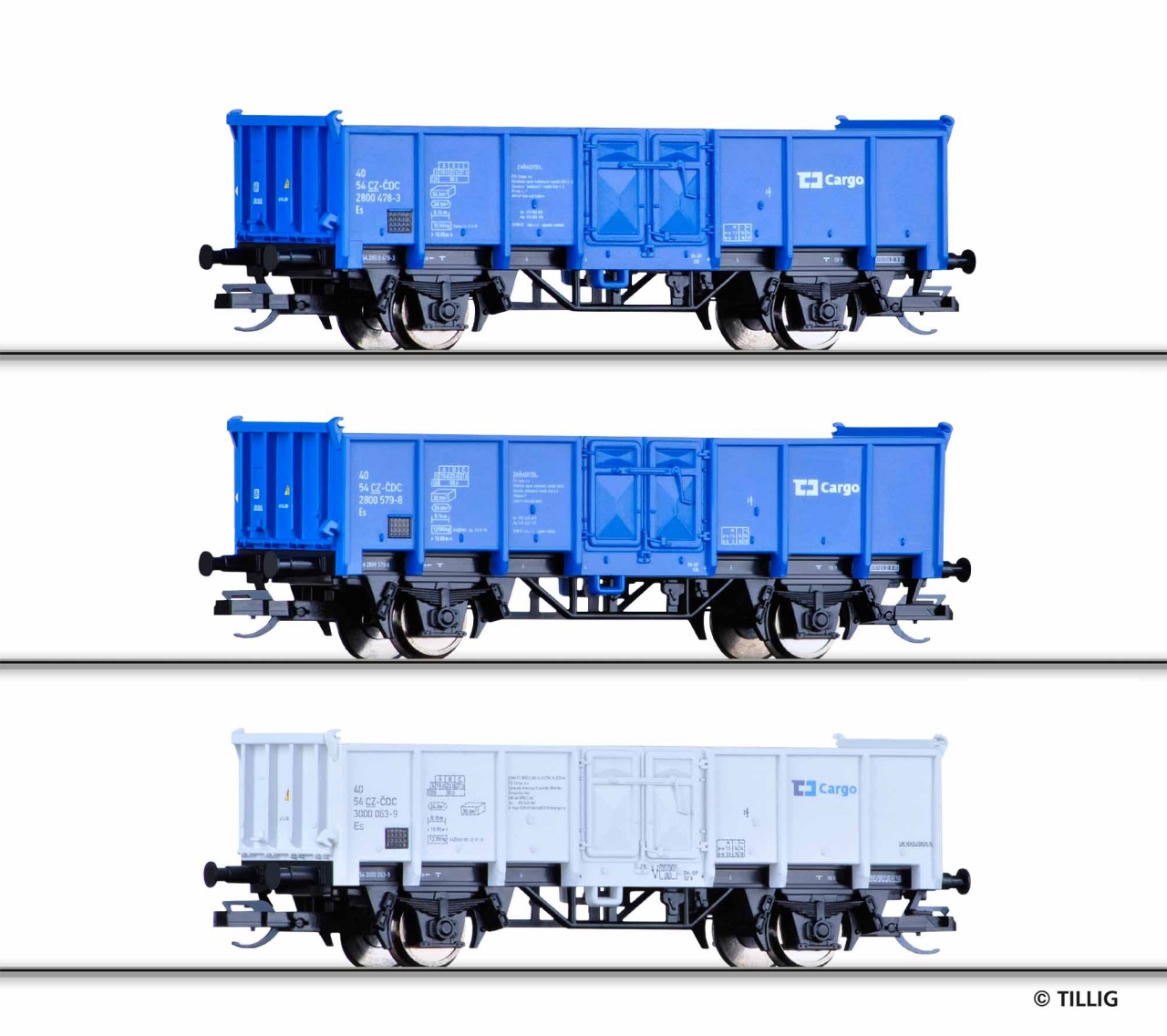 01716 | Güterwagenset CD -werksseitig ausverkauft-