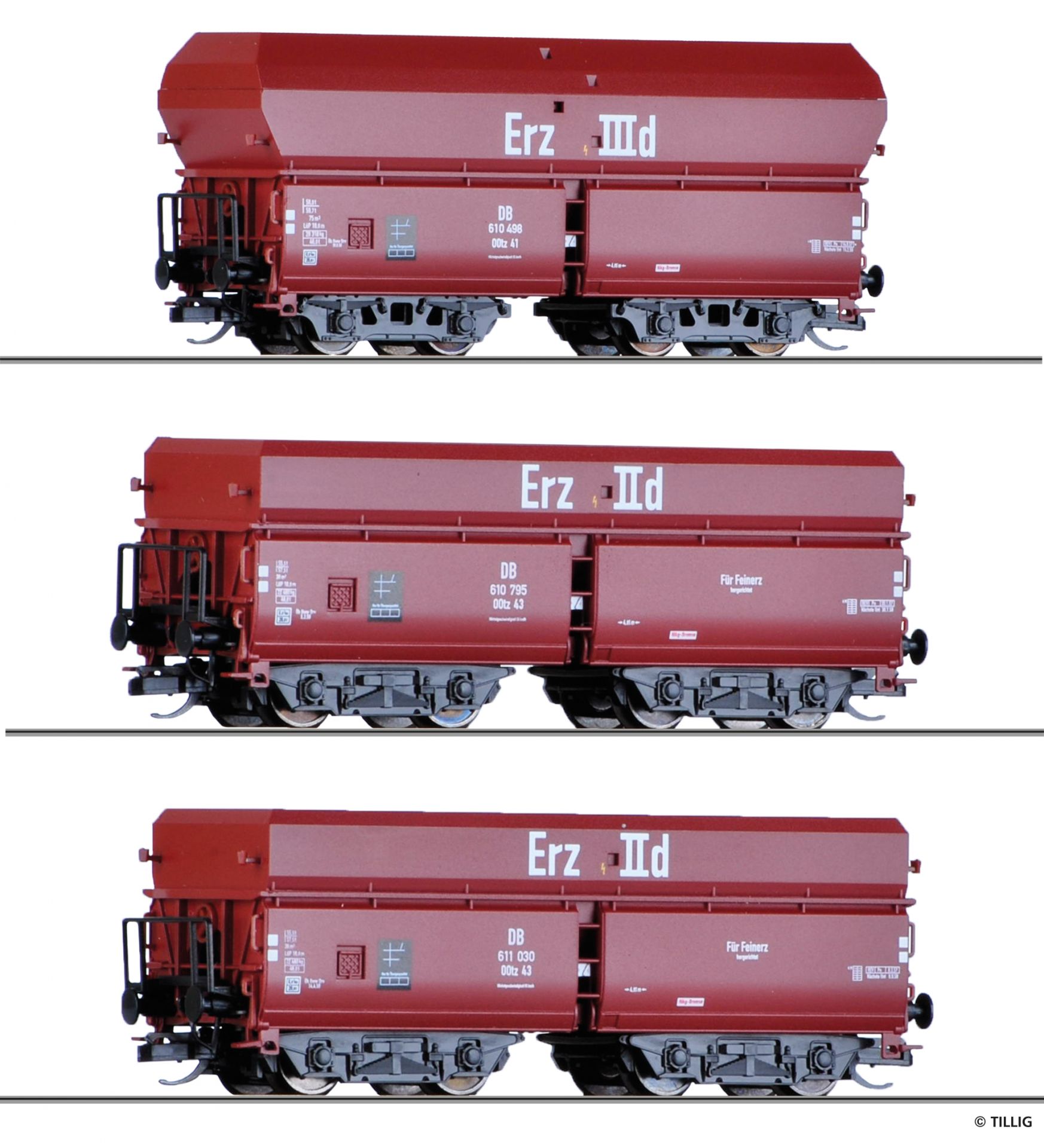 01766 | Güterwagenset DB -werksseitig ausverkauft-