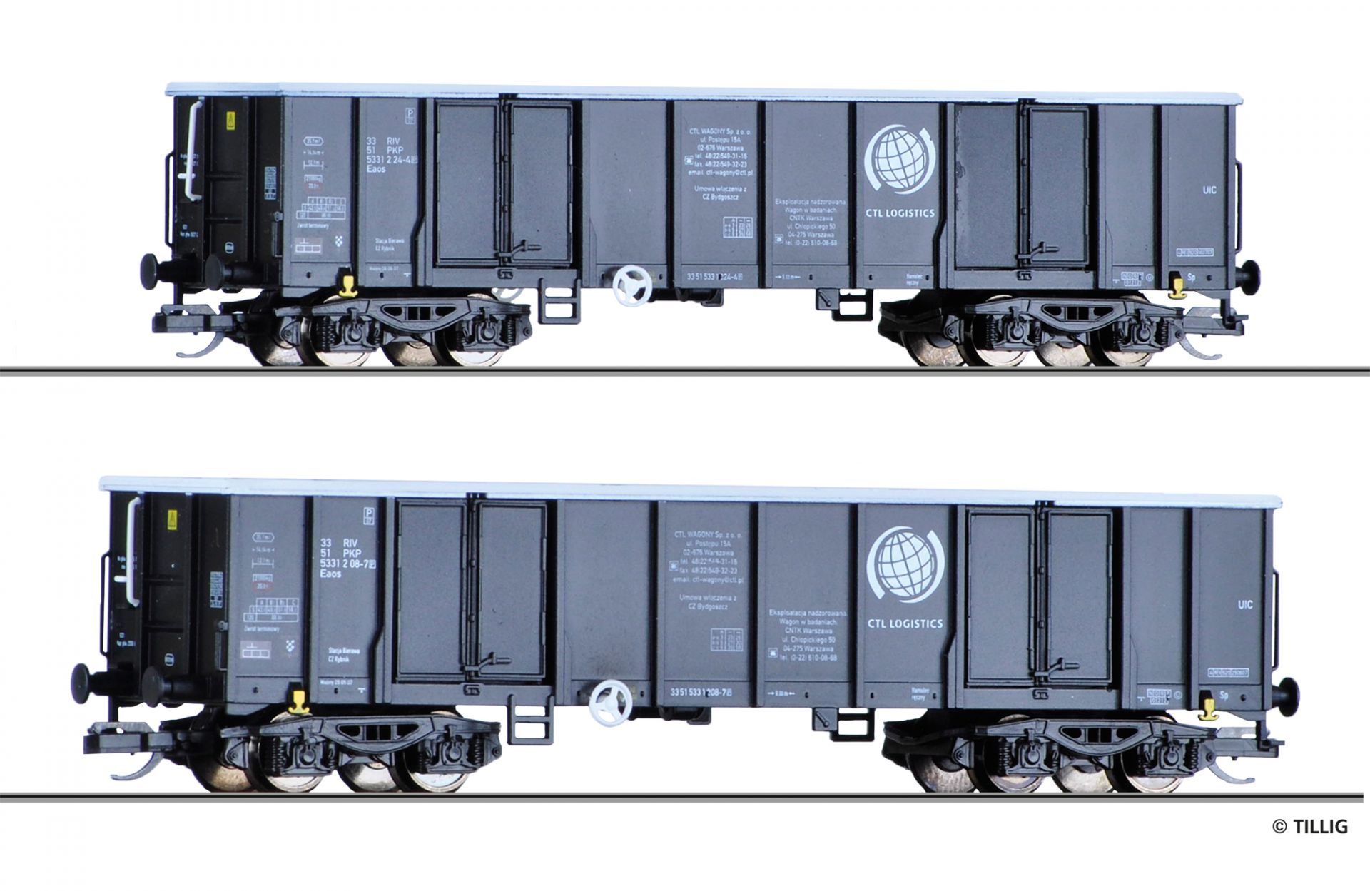 01797 | Güterwagenset CTL -werksseitig ausverkauft-