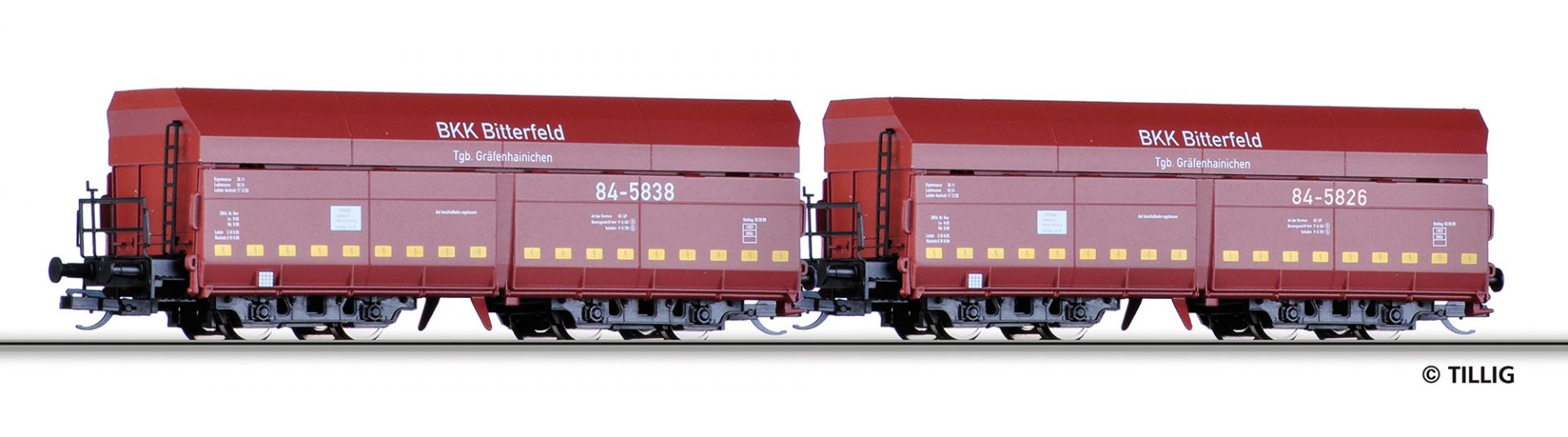 501866 | Güterwagenset BKK