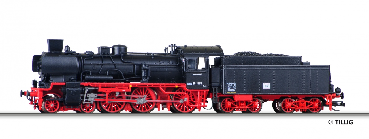 92653 | Dampflokomotive BR 38.10 DR -werksseitig ausverkauft-