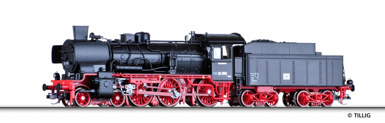 02020 | Dampflokomotive BR 38.10 DR -werksseitig ausverkauft