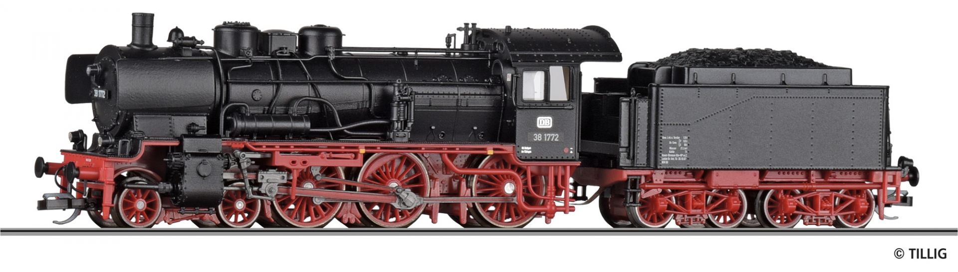 02036 | Dampflokomotive BR 38.10 DB