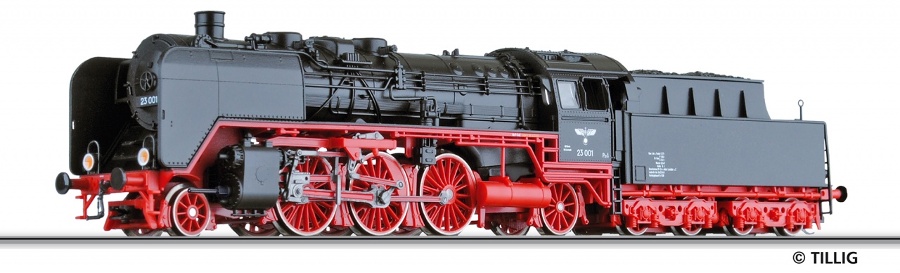 02101 | Dampflokomotive BR 23.0  DRG -werksseitig ausverkauft-