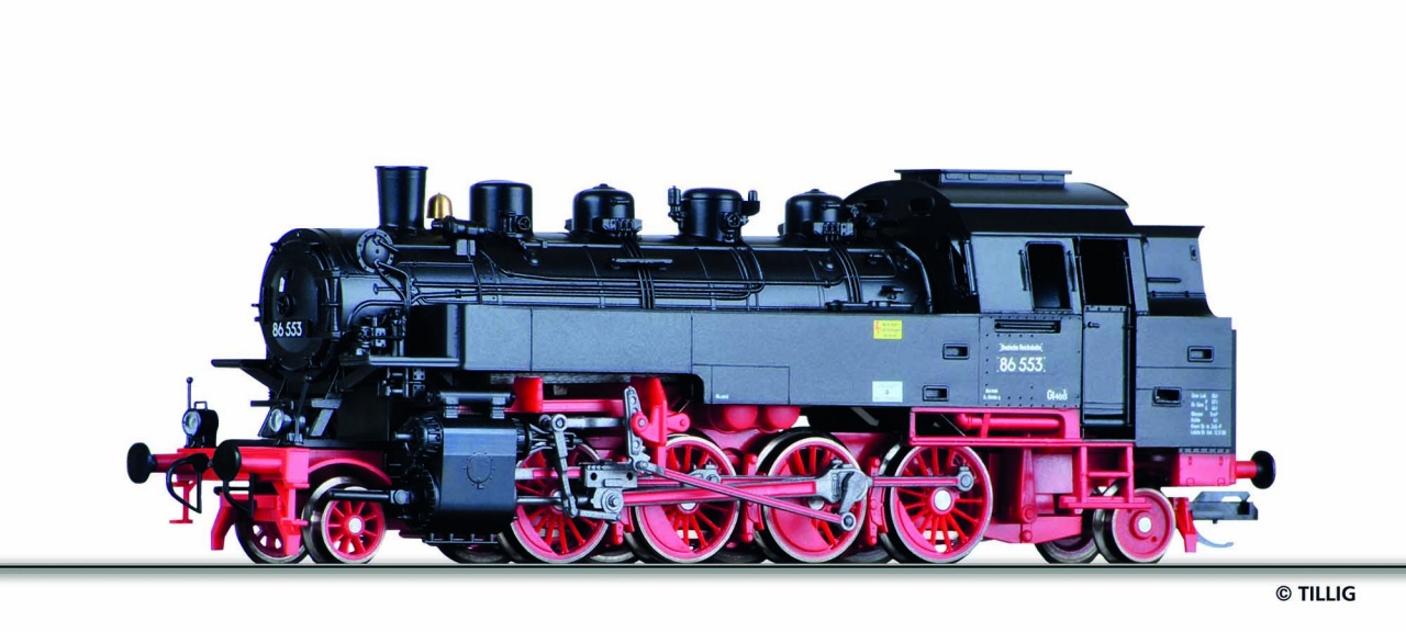 02179 | Dampflokomotive BR 86 DR -werksseitig ausverkauft-