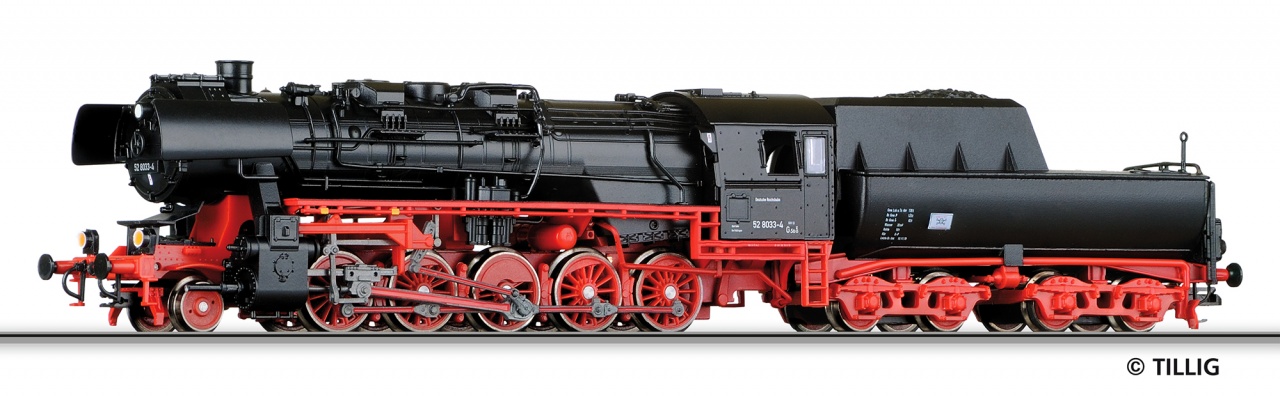 02286 | Dampflokomotive BR 52 DR -werksseitig ausverkauft-